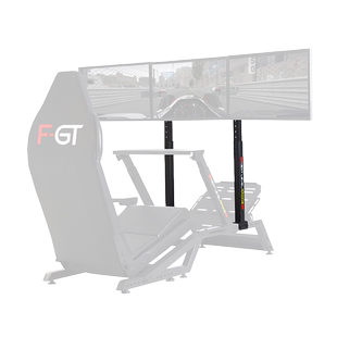 Next Level Racing F-GT Monitor Stand 三重显示器支架 赛车游戏座椅方向盘模拟器电竞舱电竞椅支架