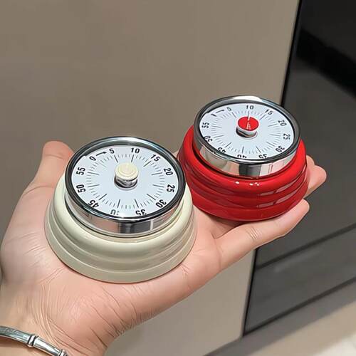 MOMO HOME多巴胺机械计时器磁吸做饭可定时提醒器多功能可视化时