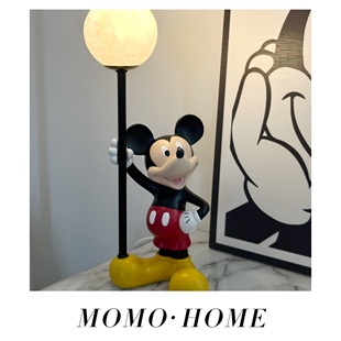 HOME小红书米奇台灯氛围灯家居可爱摆件礼物 MOMO