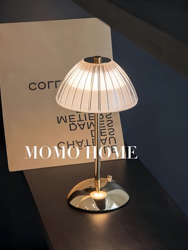 MOMO HOME家居小红书新款LED水晶台灯卧室床头餐厅酒吧咖啡厅