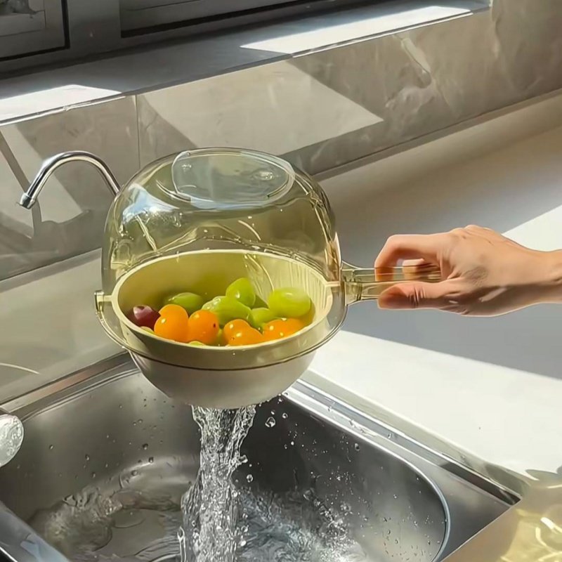 MOMO HOME特大洗菜盆家用2025新款沥水淘米神器食品级洗水果滤水,餐饮具,洗菜盆/沥水篮/漏水筛,淘宝优惠券,粉丝福利购,淘宝优惠卷