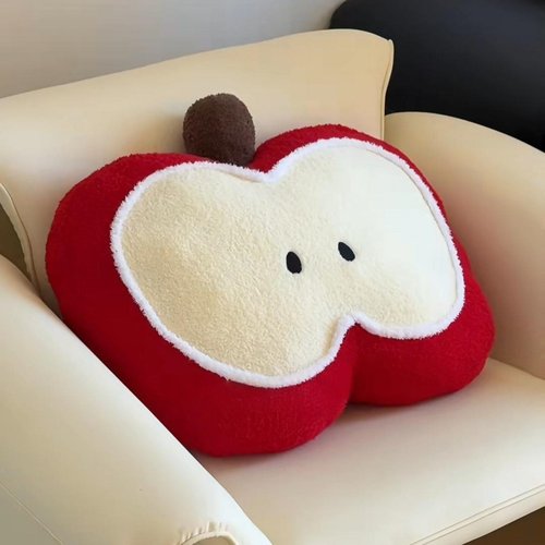 MOMO HOME可爱苹果抱枕女生睡觉飘窗榻榻米靠垫宿舍沙发办公室护