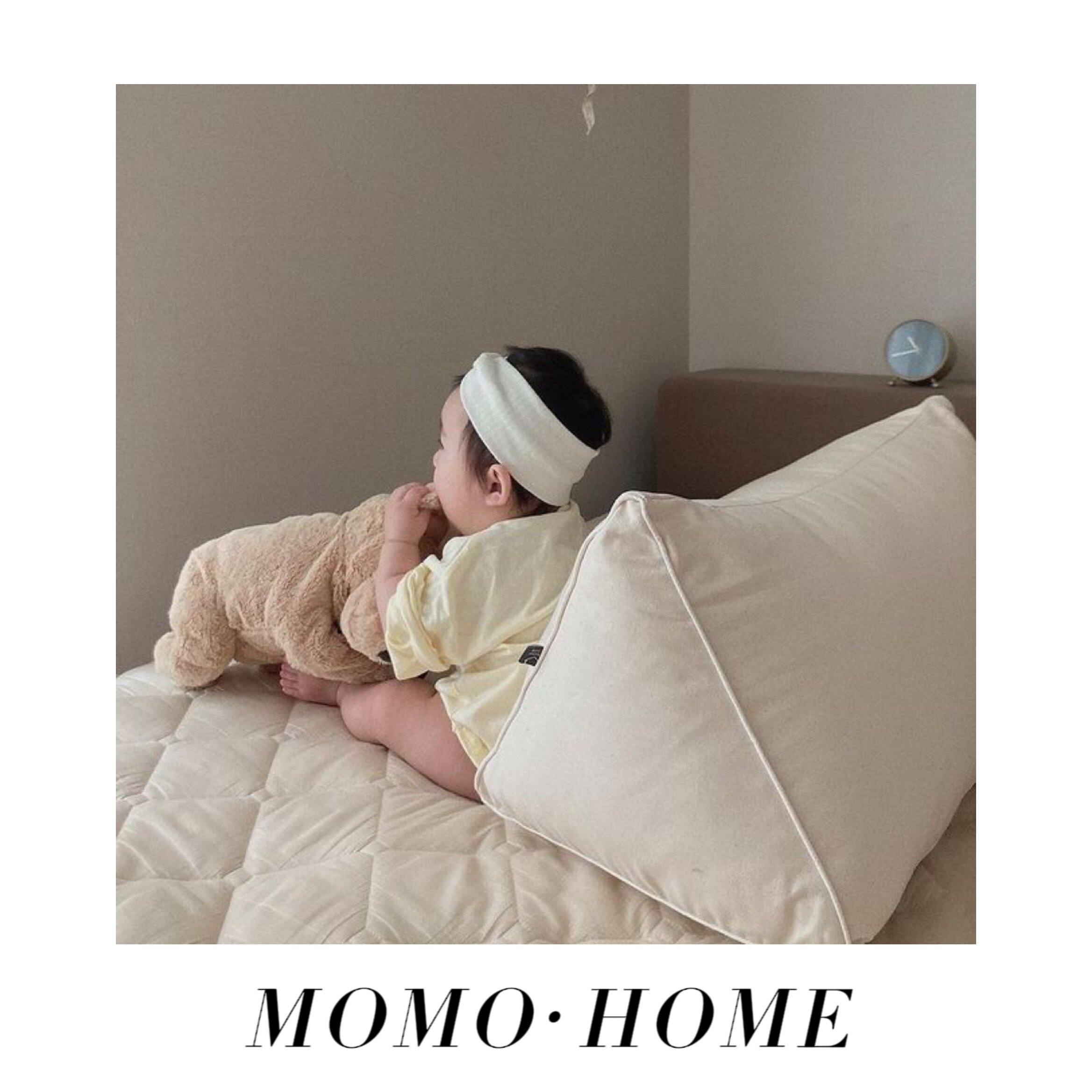 MOMO HOME家居小红书三角儿童床头靠垫儿童防撞大靠垫靠枕榻榻米