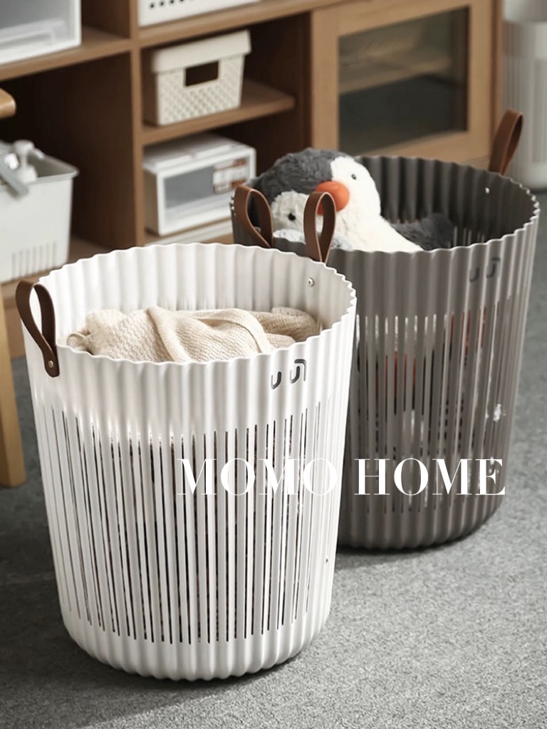 MOMO HOME家居脏衣篮小手提菜框水果置物桌面收纳筐篮子