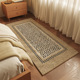 现代床边毯长条卧室客厅地毯复古沙发茶几床前防滑飘窗地垫