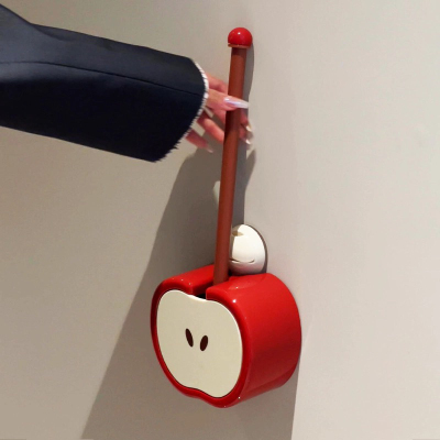 默默爱可爱撞色马桶刷无死角家用