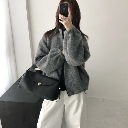 7米-外套加厚韩系百搭立领显瘦保暖棉服外套(尺码仅供参考)A8623