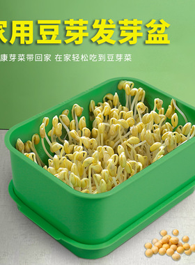蔬菜花生种植豌豆苗生黄绿豆发芽桶罐发豆芽专用盆家用豆芽机神器