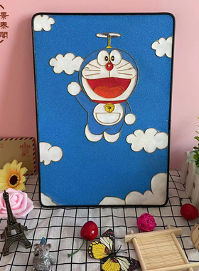 景泰蓝掐丝珐琅画中小学生作业