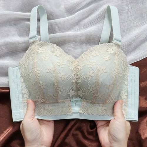 性感内衣聚拢收副乳防下垂小胸平胸专用加厚8cm文胸罩女超厚上托