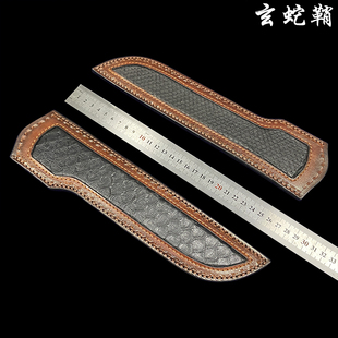 新款甄选植鞣牛皮直刀刀套收纳刀鞘腰带挂件随身携带户外保护刀刃