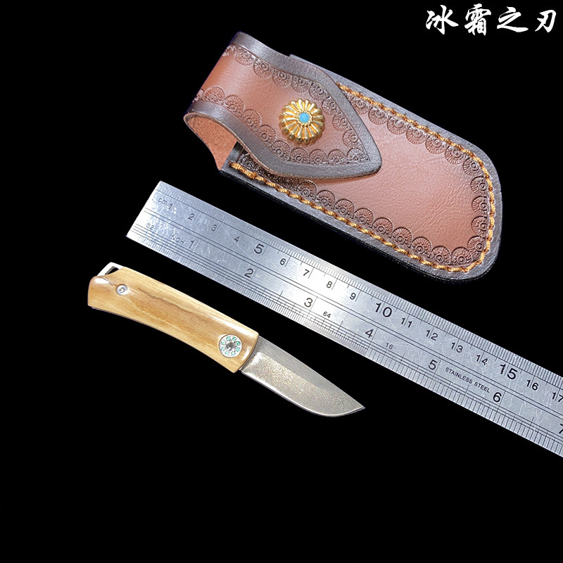 手工折刀 手工锻打甄选乌兹钢高硬度锋利折叠刀收藏把玩小刀,厨房/烹饪用具,蔬果刨丝器/瓜果刀,淘宝优惠券,粉丝福利购,淘宝优惠卷