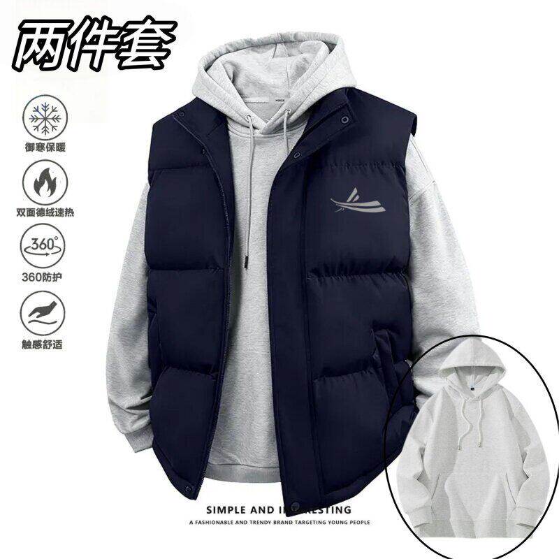 沃兰秋冬季马甲棉服男加厚