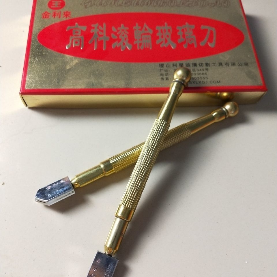 金利来玻璃刀金刚石划厚玻璃滚轮式切割刀割玻璃多功能推刀瓷砖刀