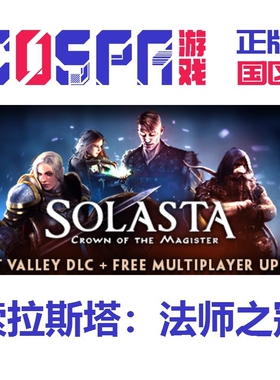 steam 正版 国区 激活码 游戏 索拉斯塔 法师之冠 Solasta 中文