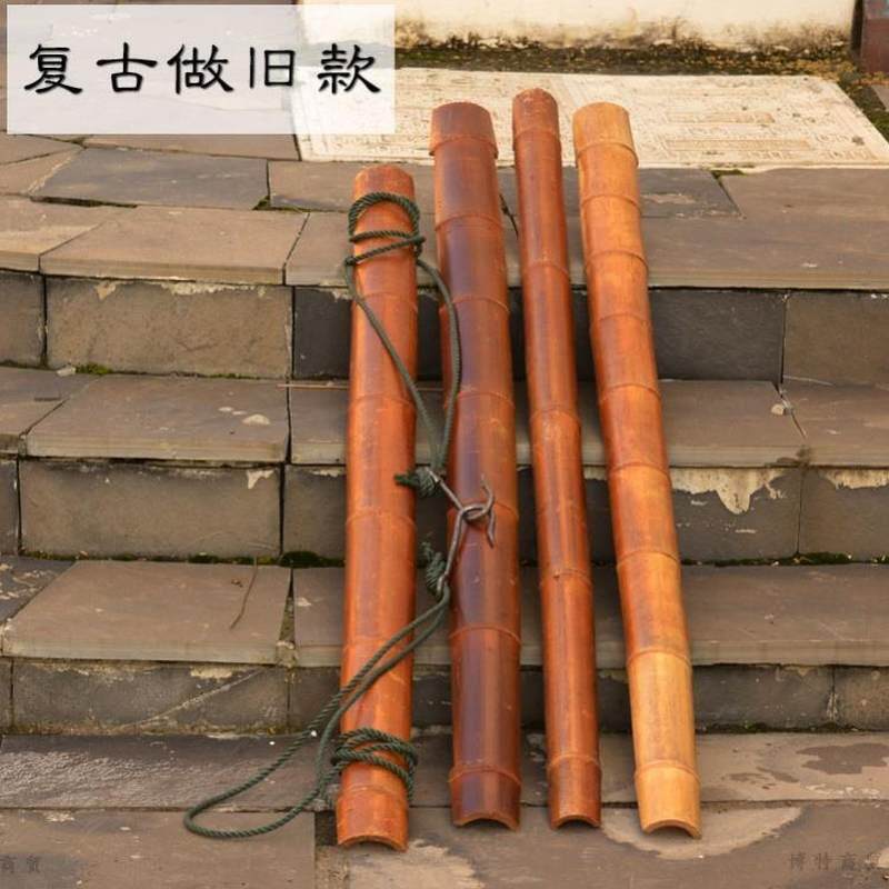 扁担挑水用家用挑货工具毛竹担子结婚实木道具钩担的农用老竹竹子