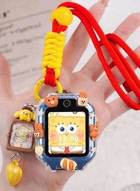 适用华为AHP-AL10儿童手表5表带5X挂脖子绳4pro保护套3S表链外壳