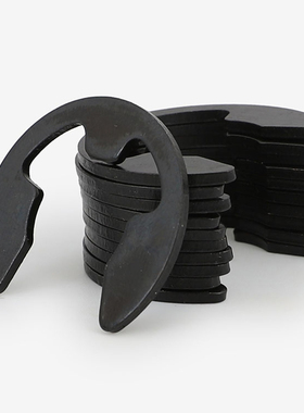 65锰GB896开口挡圈E型卡扣卡环M1.5M2M2.5M3M4M5M6M8M10M12M15