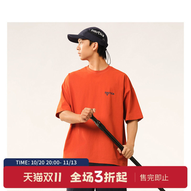 nauticawhitesail短袖圆领T恤