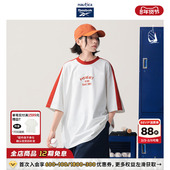 联名系列 nautica白帆 Reebok日系字母印花短袖 T恤RBTW5244