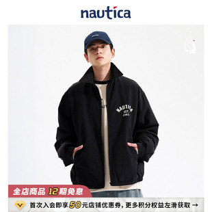 白帆日系中性立领棉服厚外套棉服JPJW4405 nautica 官方正品