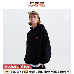 nautica SEESEE联名日系中性简约连帽卫衣SSKW3305 联名系列