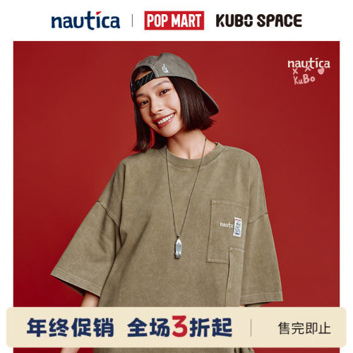 nauticawhitesail短袖圆领T恤