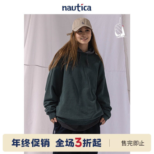 nauticawhitesail圆领卫衣