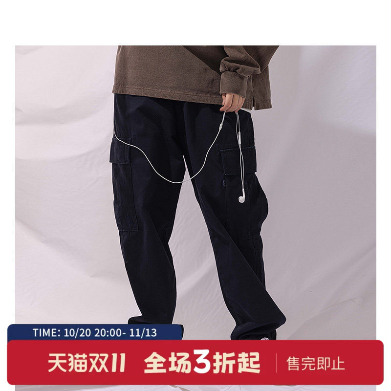 nauticawhitesail日系休闲裤
