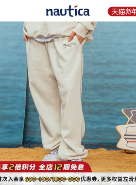 【官方正品】nautica 白帆日系无性别cityboy休闲运动卫裤KW3106
