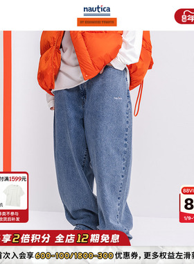 【官方正品】汤本弘通监制 nautica日系中性廓形牛仔裤潮HYPW3414