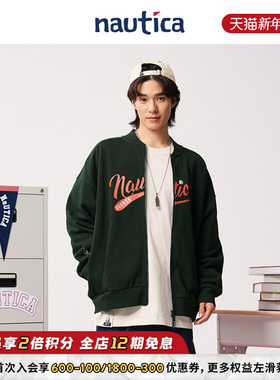 【联名系列】nautica白帆 x Reebok联名日系中性针织外套RBKW5392