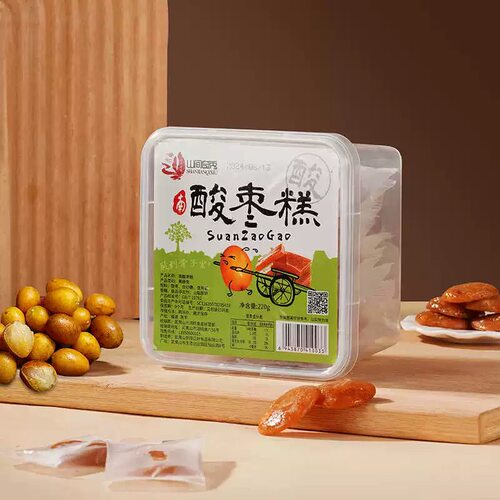 福建特产酸枣糕独立包装