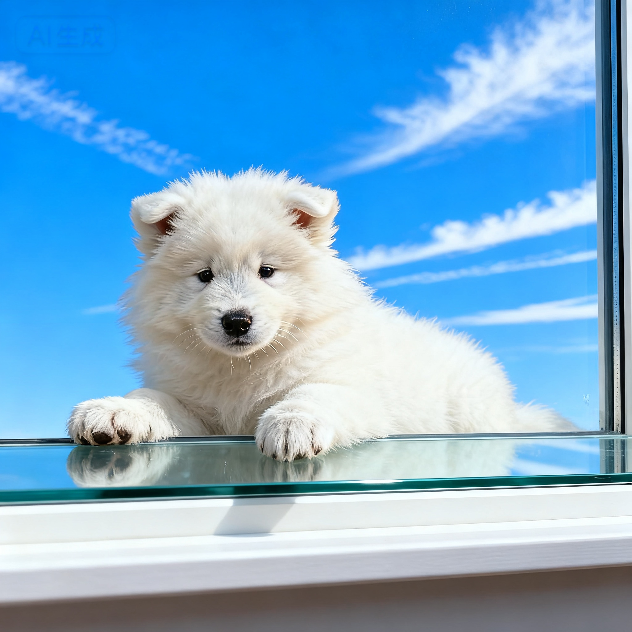 萨摩耶幼犬幼宠纯白好养大骨架