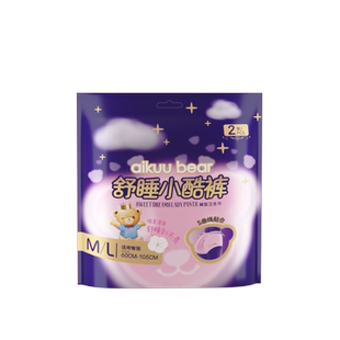 爱酷熊安睡裤型卫生巾安心裤拉拉裤女经期用防漏夜安裤夏季经期裤