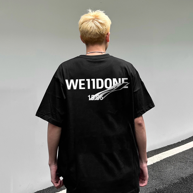 WE11DONEKONNE短袖潮牌t恤男
