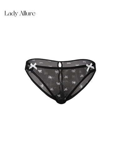 「LA 」甜俏娇矜*少女风内裤薄款蕾丝低腰无痕纯欲透气舒适三角裤