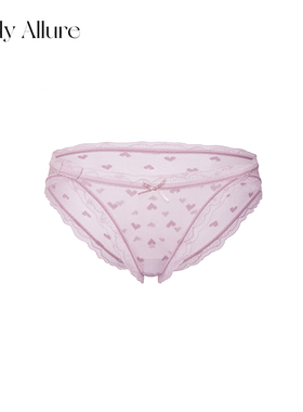 「LA」Doris·心动时刻 | 软线系列*甜美爱心波点网纱透气女内裤