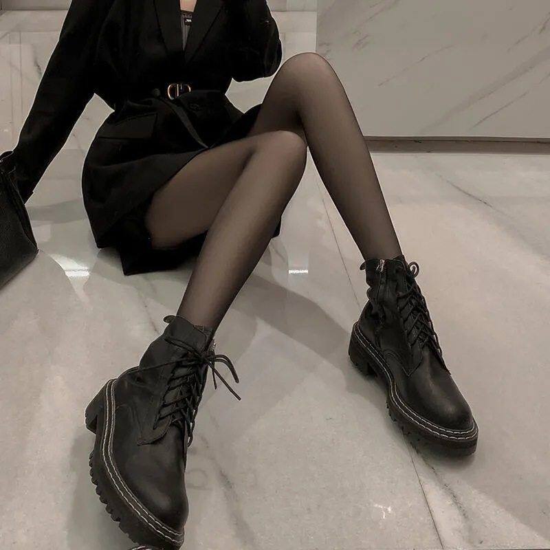黑丝袜JK制服学姐春夏季菠萝袜连裤袜性感防勾丝任意剪空姐丝袜子