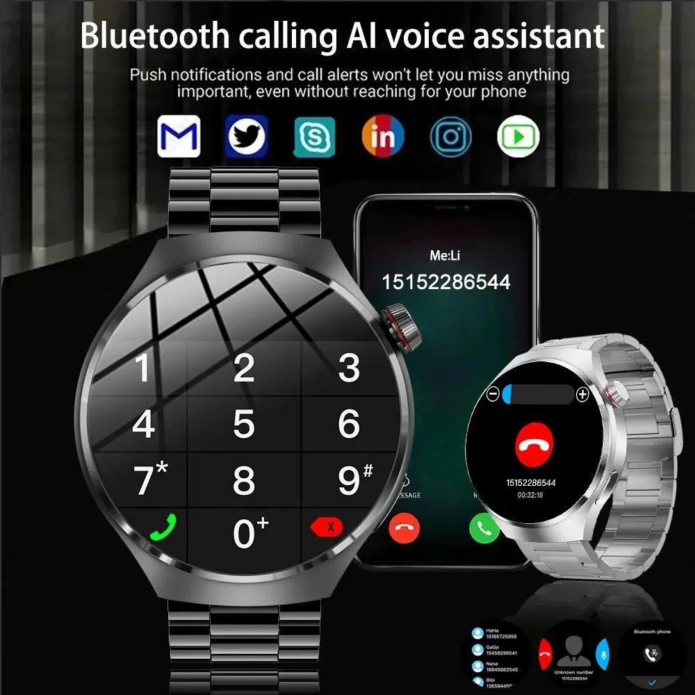 GT4 Pro Smart Watch with GPS, NFC & AMOLED Screen - Product image 3