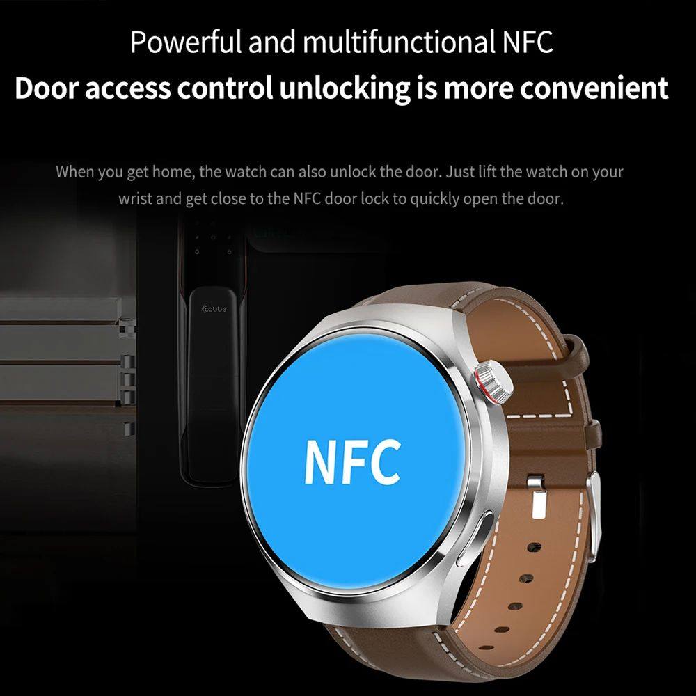 GT4 Pro Smart Watch with GPS, NFC & AMOLED Screen - Product image 5