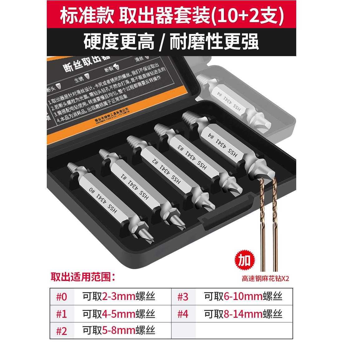 绿林断丝取出器双头断头螺丝滑牙