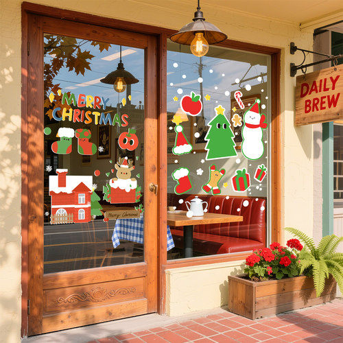 2026新款圣诞节装饰贴