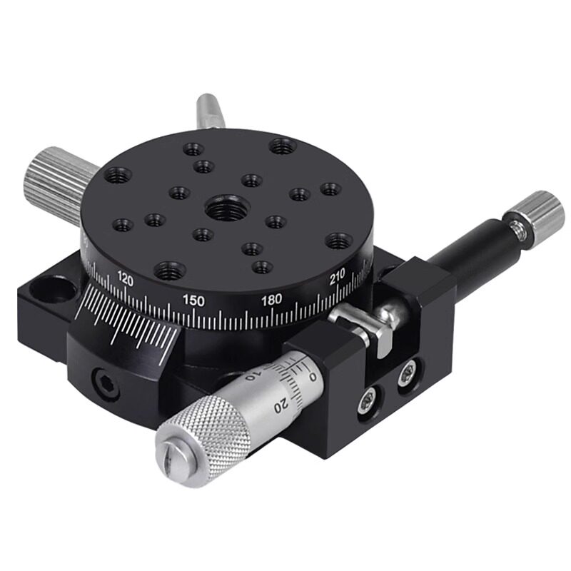 R轴360度旋转滑台RPG38/60/85NR/110精密微调移动光学RS60RSP4060