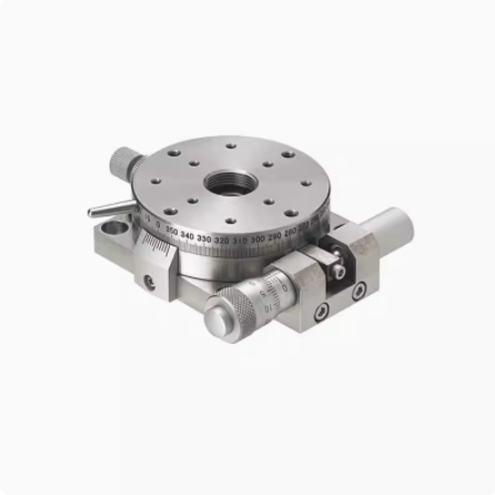 R轴不锈钢旋转滑台RPGS/ELF31-60/85手动位移平台RPGT/ELF33-100