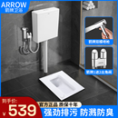 便池整套水箱 箭牌卫浴蹲厕蹲便器家用厕所马桶卫生间专用蹲坑蹲式