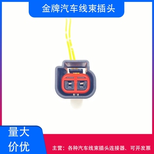 福特经典福克斯 致胜 蒙迪欧致胜 进口原厂点火线圈高压包插头2P