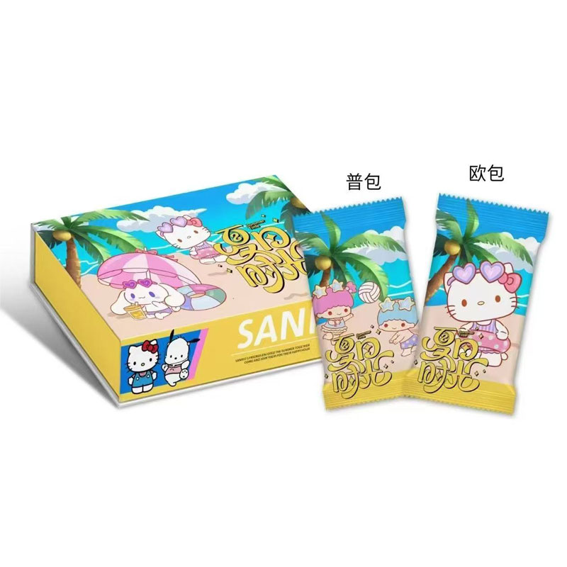 【AR+3/ZR+2】乖鱼文创 三丽鸥-夏日时光 收藏卡牌盲盒（国卡）