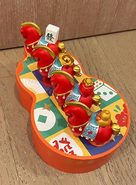 中国风国潮马摆件高级感2026马年礼品新年伴手礼办公室桌面装饰品