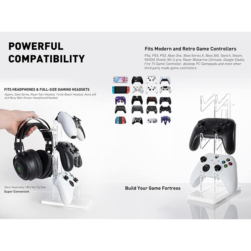 ps5游戏手柄ps4挂墙支架创意收纳外壳底座xbox周边配件switch挂架